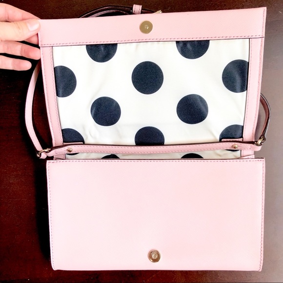 Kate Spade Soft Pink Crossbody/Clutch - Picture 5 of 10